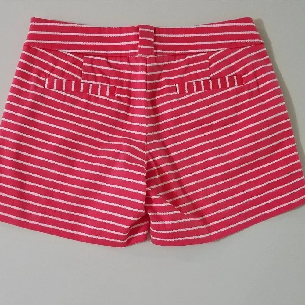 J. Crew Stretch Chino Nautical Striped Shorts
